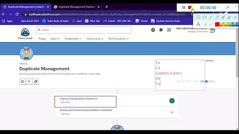 Improve Data Quality in Salesforce | Duplicate Management | Salesforce