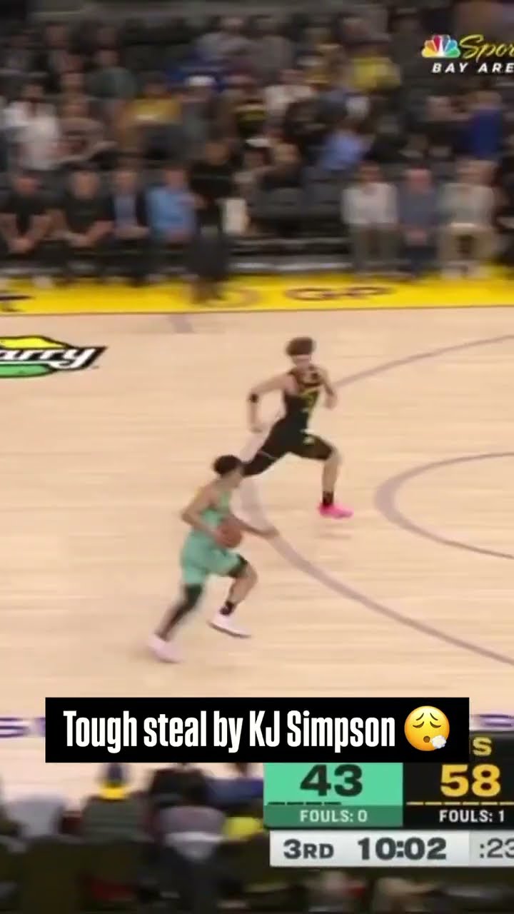 KJ Simpson with the steal and the score ?