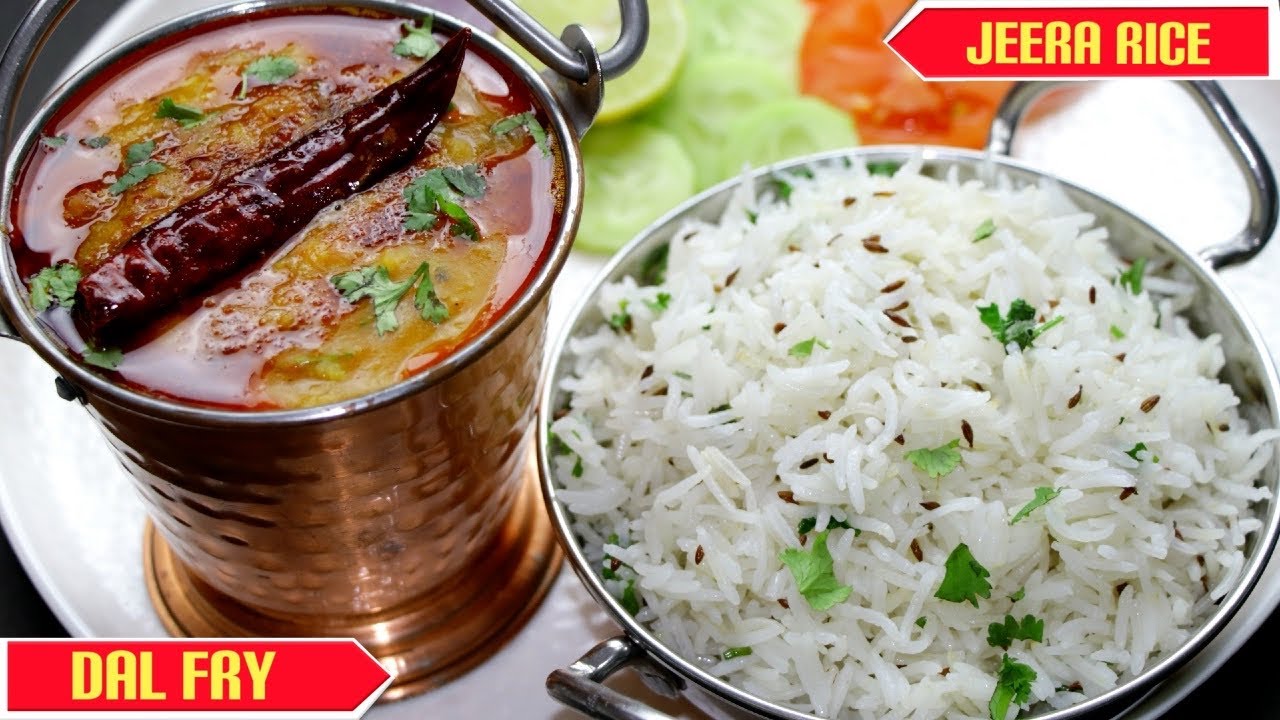 इस तरह से जीरा राईस और दाल तङका घर पर बनाना जान लेंगे तो ढाबा-रेस्टोरेंट जाना तो भूल ही जायेंगे 😋