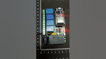 ESP32 220V based  4 channel relay module #arduino #esp32 #homeautomation