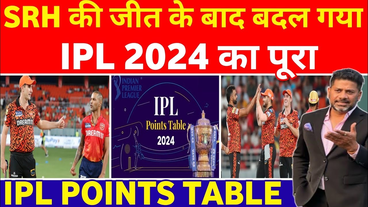 IPL 2024 : ipl points table 2024 | ipl points table | ipl points table today