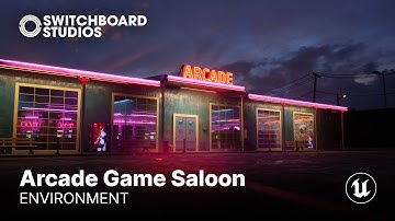 Arcade Game Saloon Environment | Walkthrough | Switchboard Studios | Unreal Engine