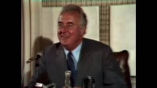 The first post-Dismissal press conferences held by Prime Minister Malcolm Fraser and Gough Whitlam