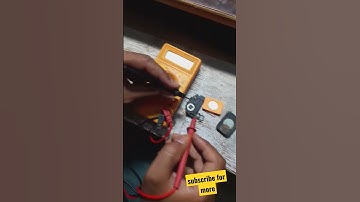 how to check mobile speakers with multimeter