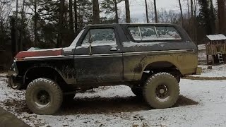 79 Ford Bronco Cold Start