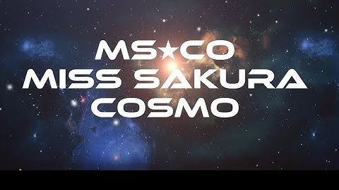 Our new official Title of our channel. MS★CO is back!