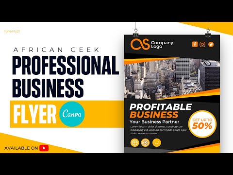 Video and Tutorial Advanced Canva Tutorial - Design a Professional Business Flyer in Canva canva tutorial Video and Tutorial Advanced Canva Tutorial - Design a Professional Business Flyer in Canva