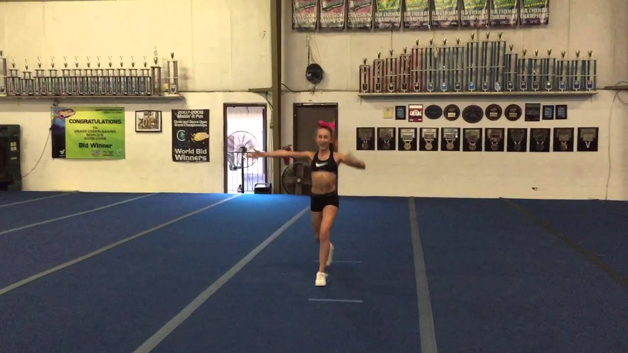 Riley's individual routine! - YouTube