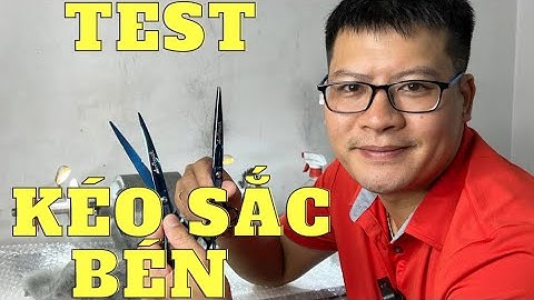 Mài Kéo cắt lông chó và cách Test kéo chuẩn nhất sau khi mài hoặc chọn kéo cắt lông chó | Quang 3S