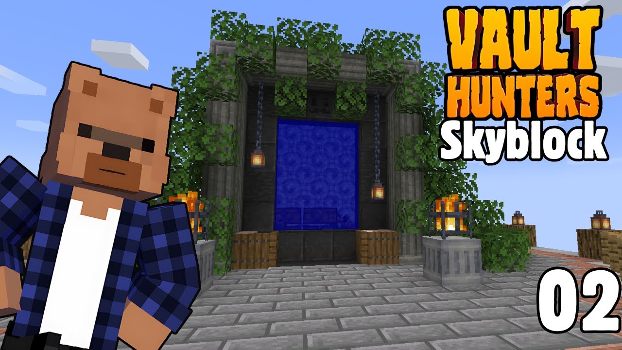 Extending Our Island In The Sky! | Vault Hunters Sky Vaults | Livestream Episode Two