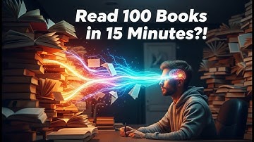 Read 100 Books in 15 Minutes?! 🤯