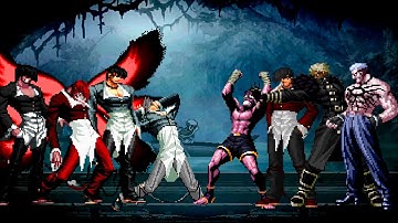 kof mugen Iori Yagami Team vs Random Team