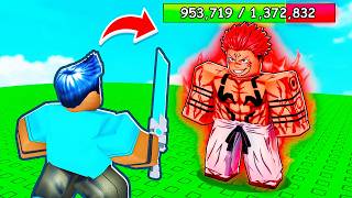A cada Personagem DERROTADO eu GANHO um ANIME no Roblox