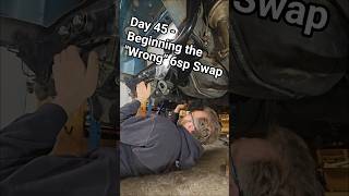 Day 45: The "Wrong" VB WRX 6-Speed Swap Begins | Subaru GC8 Race Car