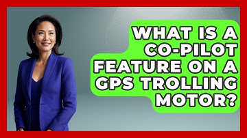 What Is A Co-pilot Feature On A GPS Trolling Motor? - Chasing Big Fish