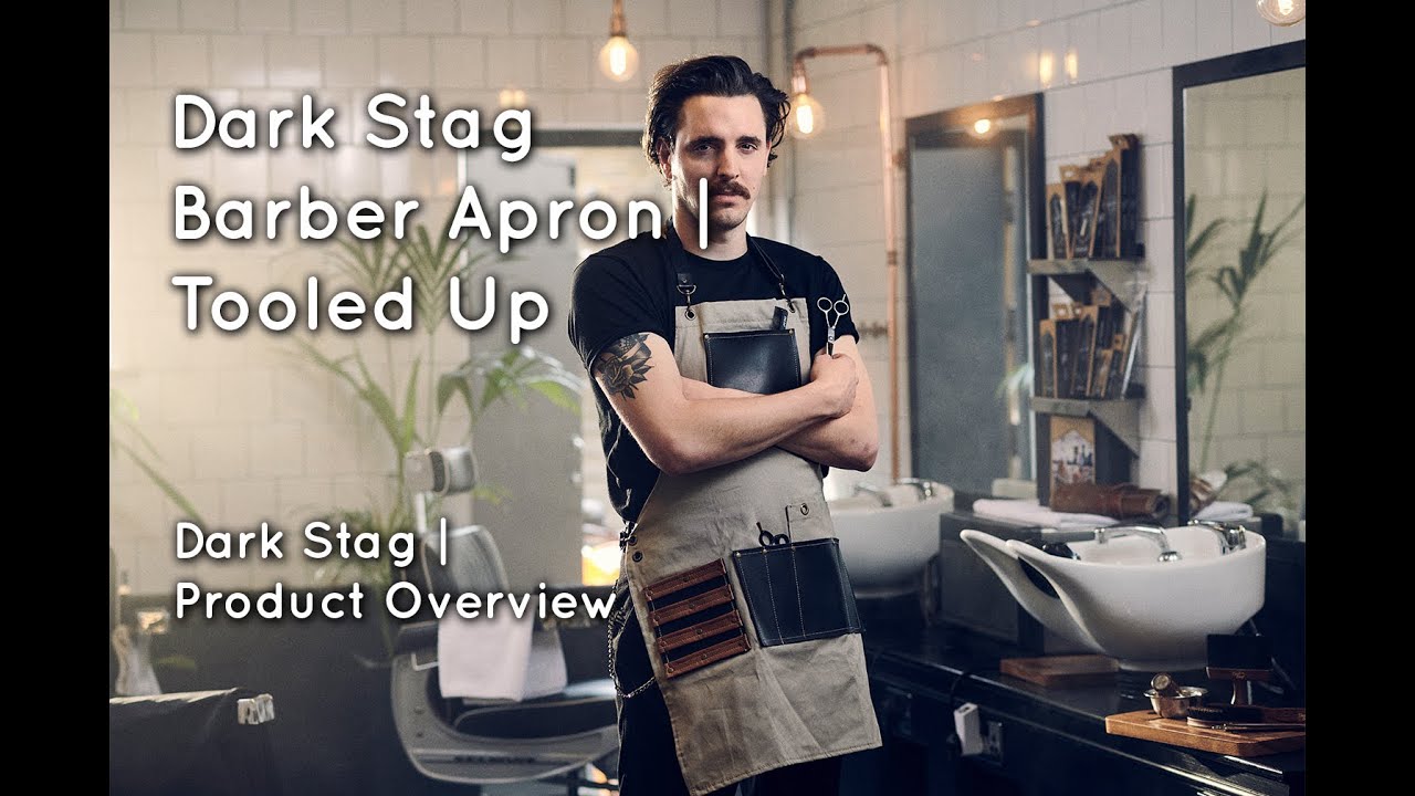 Barber Apron - Dark Stag