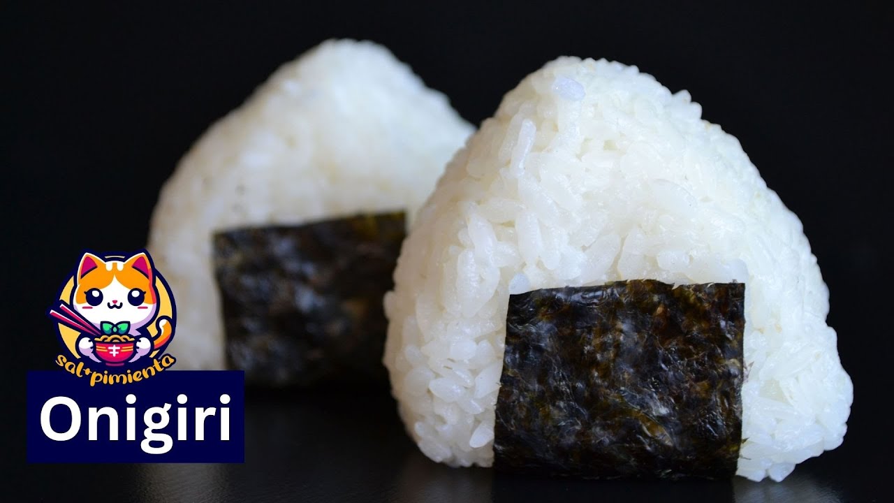 Cómo hacer Onigiri - bolas de arroz japonesas (Video)