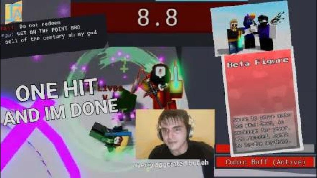 LEAST sweaty Beta figure round on 10 hp: - Item asylum