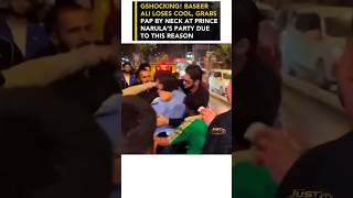 BASEER ALI, GRABS a persons neck at PRINCE NARULA'S PARTY | what was this fight for? #baseerbhai