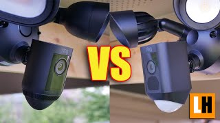 Ring Floodlight Cam Pro VS Wired Plus - Comparing Ring's Floodlight Cameras - Which ONE is WORTH IT?