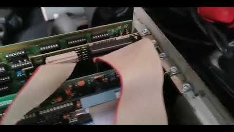 CGA composite artifact colour on a LCD display.