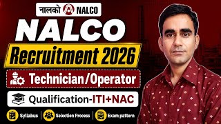 NALCO Recruitment 2026 NALCO ITI Technician new vacancy 2026