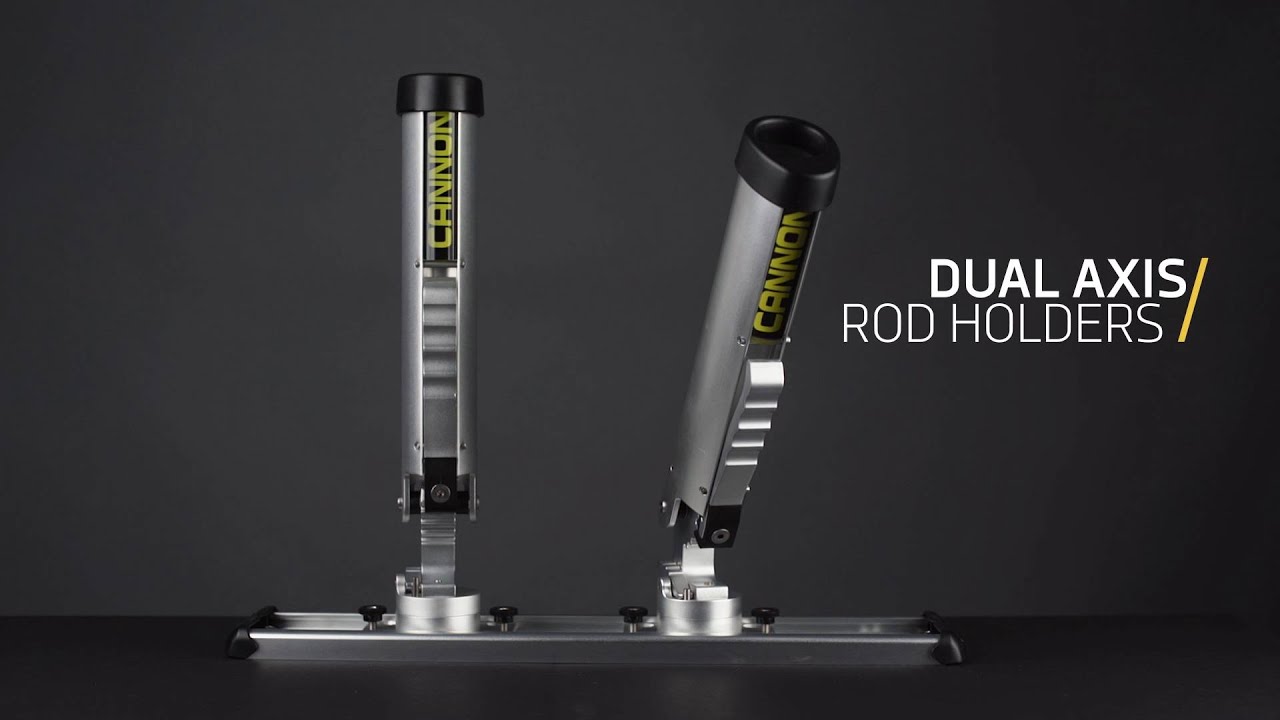 Dual-Axis Adjustable Rod Holder - Cannon