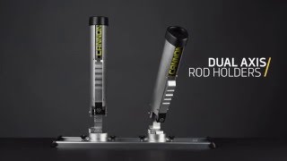 Dual-Axis Adjustable Rod Holder - Cannon