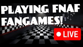 PLAYING FNAF FAN GAMES (GLITCHED ATTRACTION) - 1 YEAR CHANNEL ANNIVERSARY