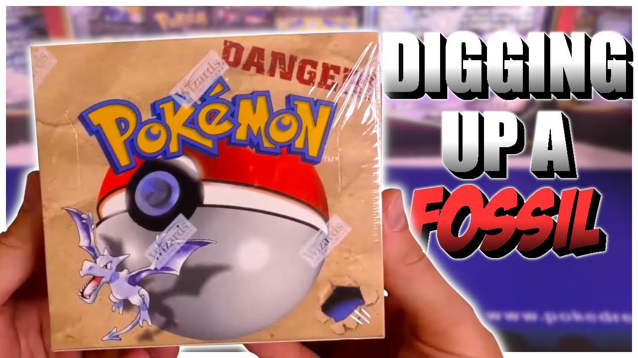 A WOTC FOSSIL Set Pokemon Box - YouTube