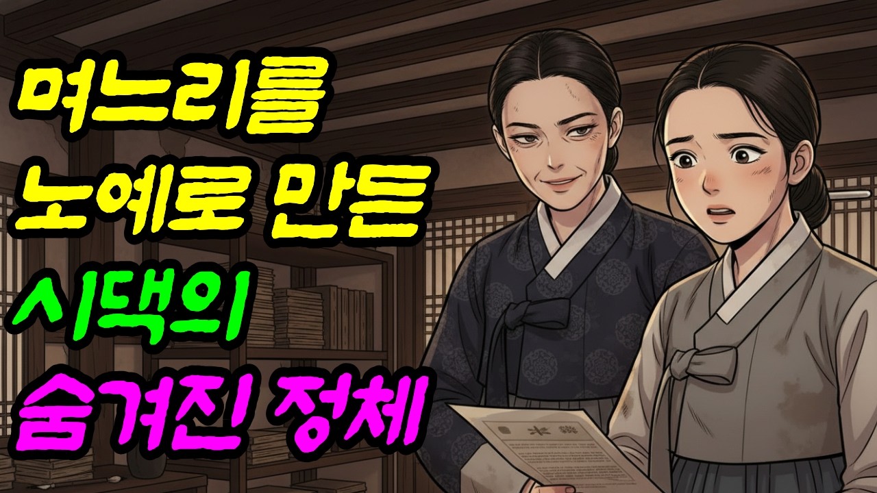 가짜 빚문서의 비밀… 며느리를 노예로 만든 시댁의 숨겨진 정체 l 솔이네 야담 전설 민담 오디오북 수면동화 옛날이야기