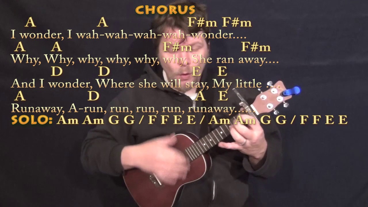 Runaway (Del Shannon) Ukulele Cover Lesson with Chords/Lyrics Capo