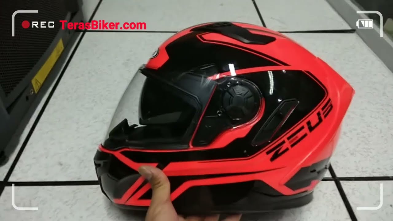 Review Produk Helm Zeus Zs 813 Tampilan Dan Finishingnya Keren