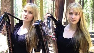 ASLEEP - The Smiths (Harp Twins) Camille and Kennerly HARP ROCK