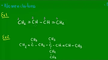 O que é alcadienos E qual a fórmula geral de um alcadieno?