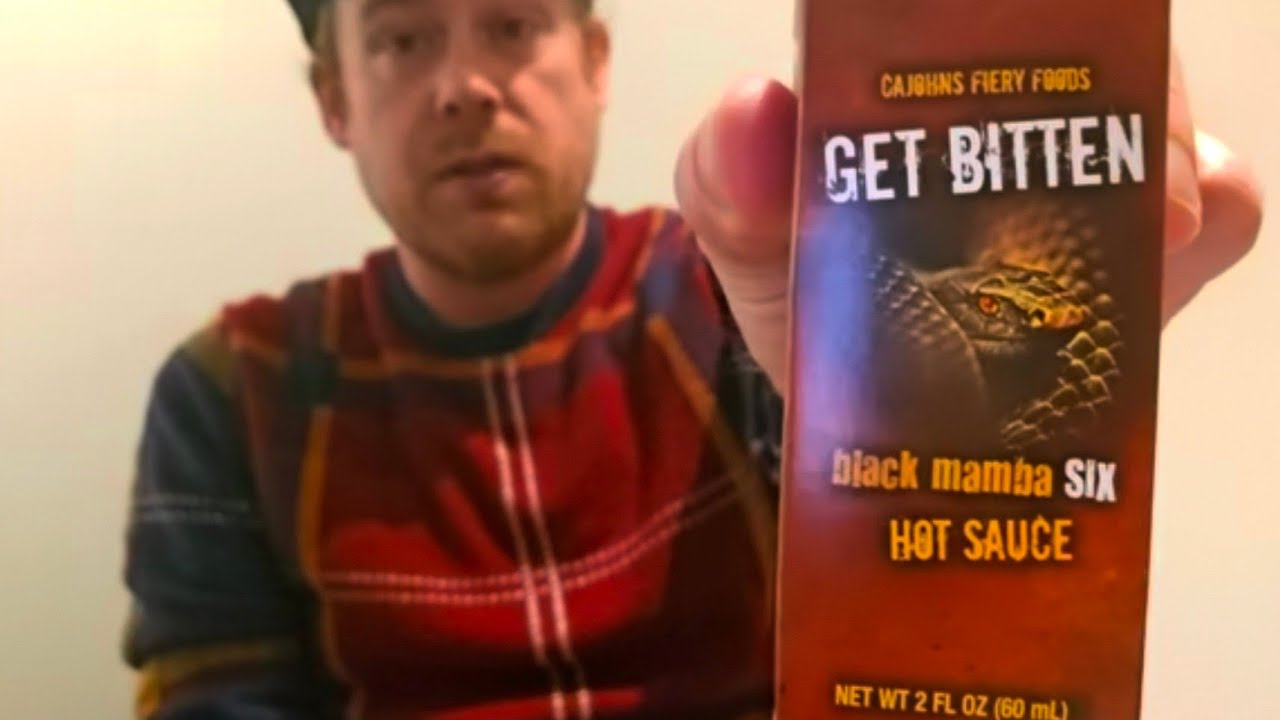 GET BITTEN BLACK MAMBA SIX HOT SAUCE