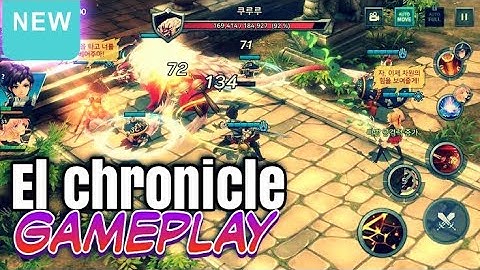 Another Epic Action RPG : El Chronicle (Android) Real Gameplay