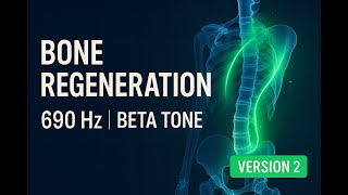 Help Regenerate Bones Version Two : Isochronic tone : 690 Hz Beta