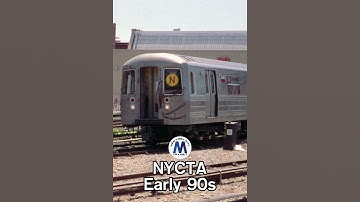 NYCTA In The Early 90s #nycsubway #nostalgia #throwback