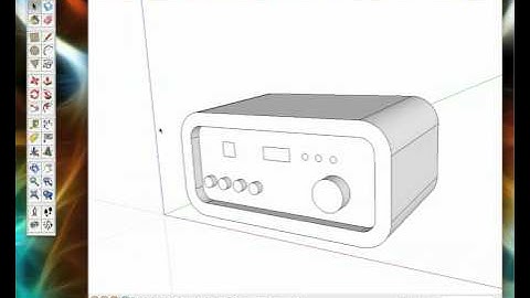 Using sketchup to prototype an alarm clock