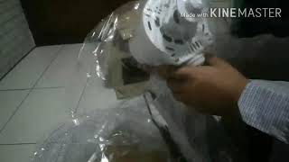 Unboxing wall fan mistral seri WMF16A1 kipas angin dinding