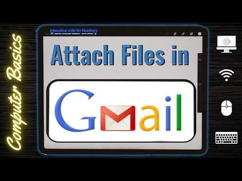 How to ATTACH FILES to GMAIL on MOBILE