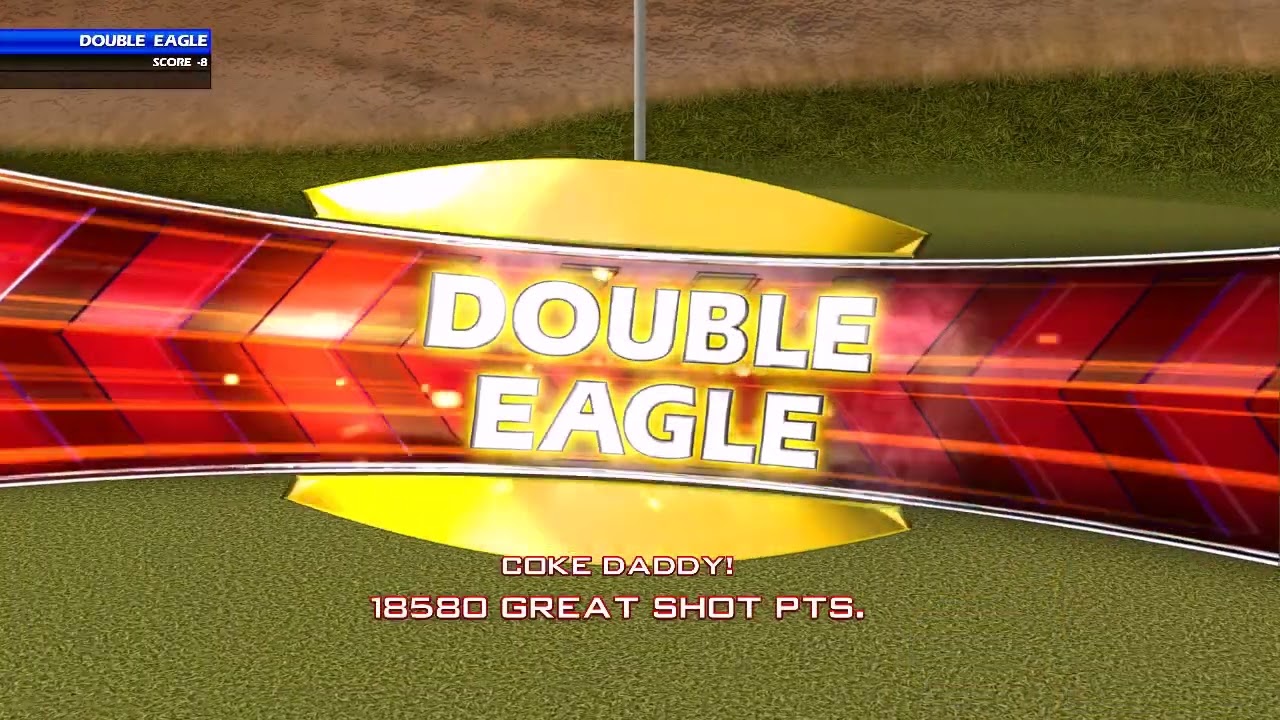 Golden Tee Great Shot on Petra!