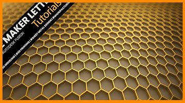 Perfect Honeycomb Pattern in Fusion — The Easy Way