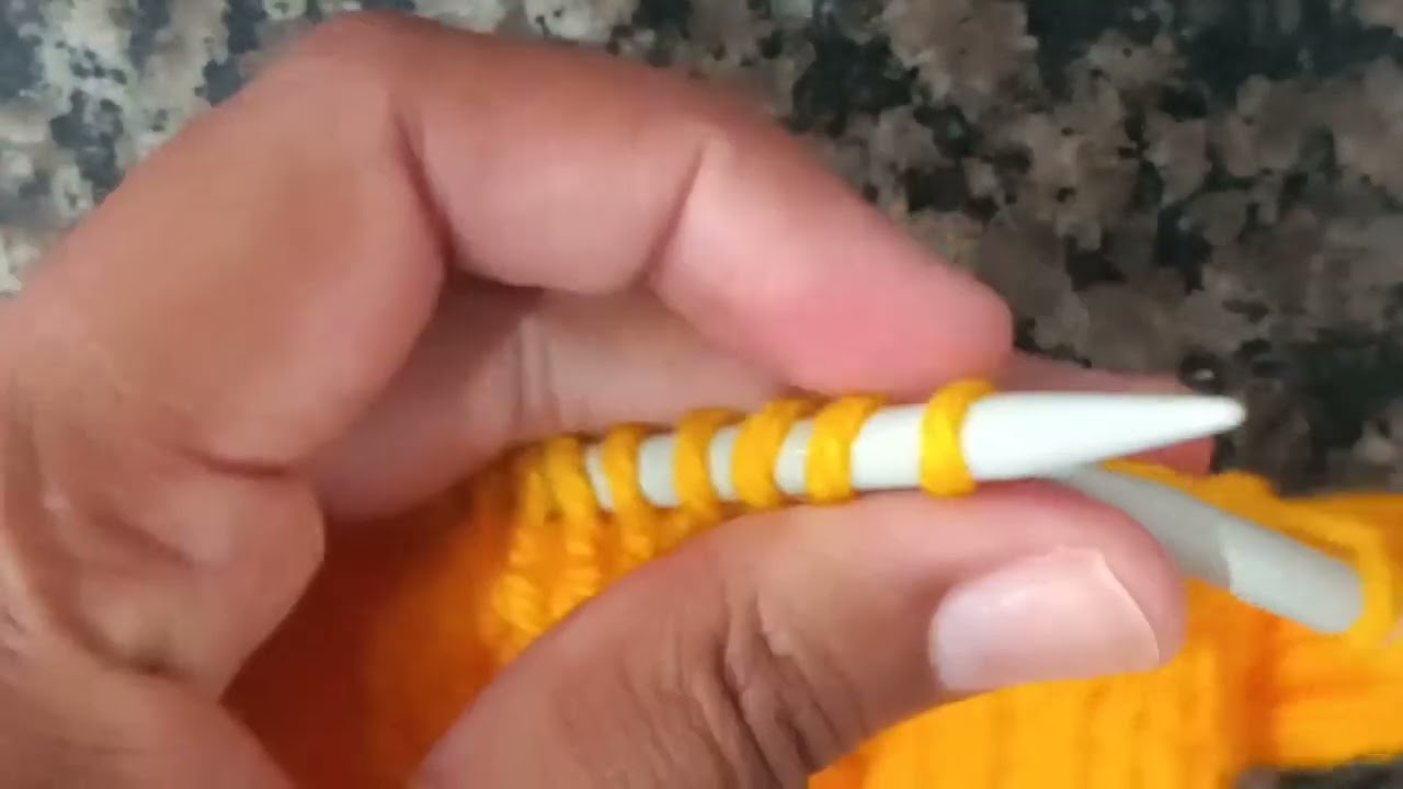 COMO FAZER CAVA EM TRICÔ