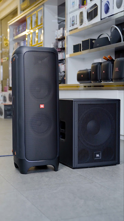Insane Bass Upgrade! JBL PartyBox 1000 & IRX115S Subwoofer