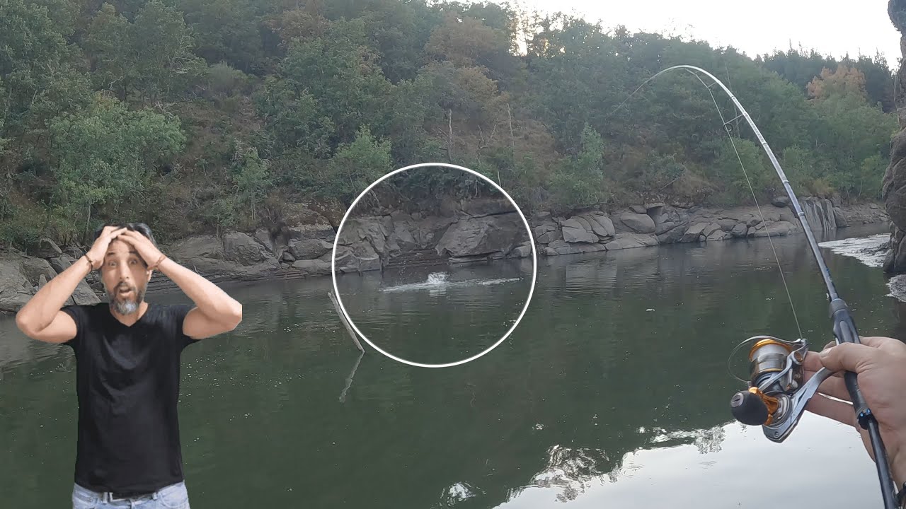 impresionante trucha 🦈🦈 en Embalse , con perdigón!!!