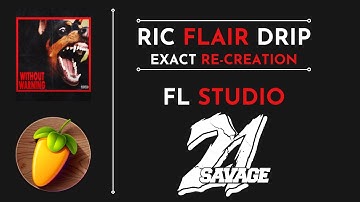 How Metro Boomin made Ric Flair Drip in FL Studio | Free FLP at 50 Likes | wrzs