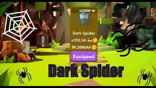 Saber Simulator  Buying Dark Spider rank
