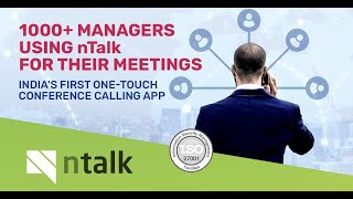 nTalk - India's First One Touch Conference Calling App | How to use nTalk group call | English screenshot 3